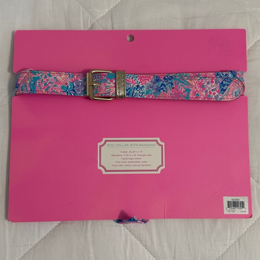 Lilly Pulitzer Dog Collar - Picture 2 of 2
